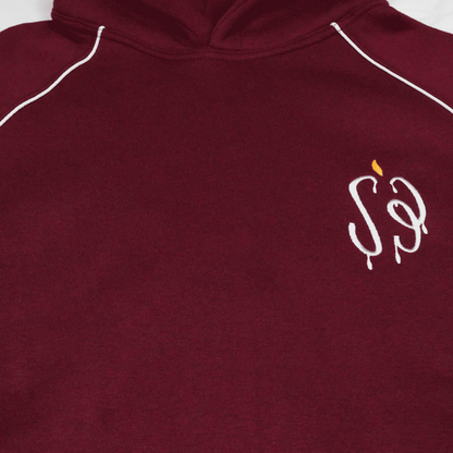 NOUR TRACKSUIT BORDEAUX RED