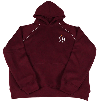 NOUR TRACKSUIT BORDEAUX RED
